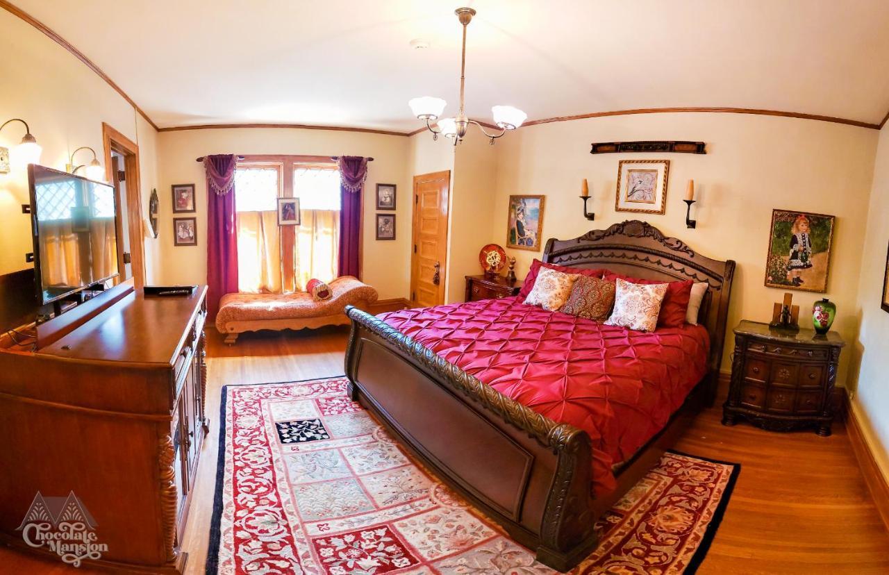 Bed and Breakfast Chocolate Mansion Sioux Stadt Exterior foto